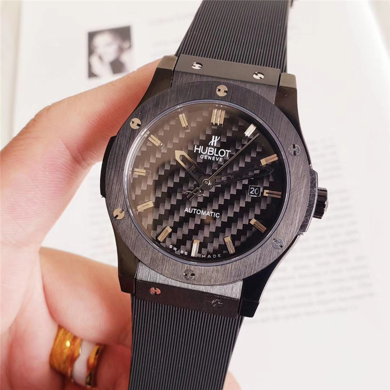 Men's Automatic Mechanical Watch 904L Stainless Steel 45mm-HB59