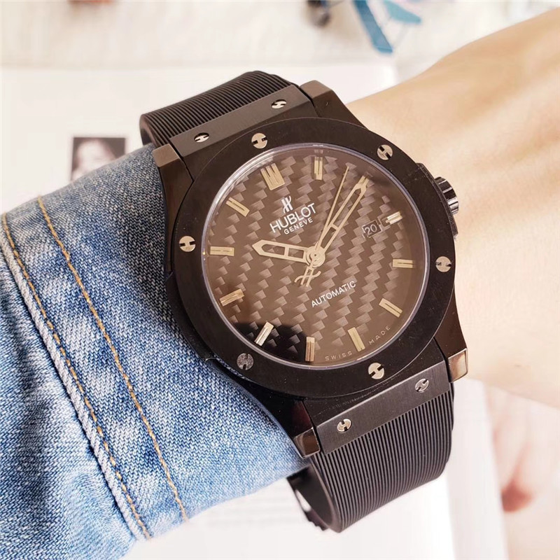 Men's Automatic Mechanical Watch 904L Stainless Steel 45mm-HB59
