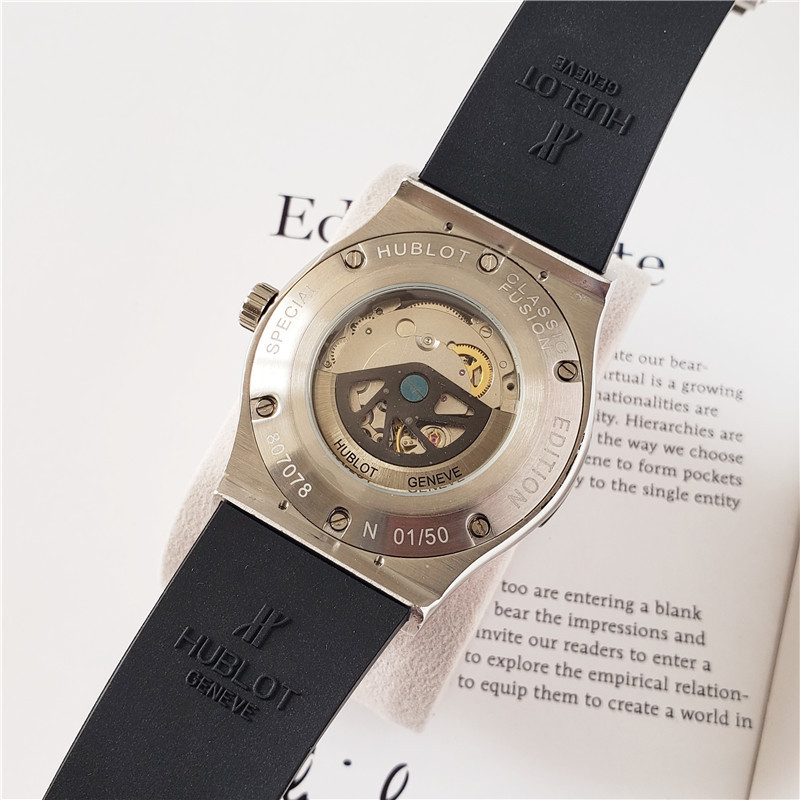 Men's Automatic Mechanical Watch 904L Stainless Steel 42mm-HB65