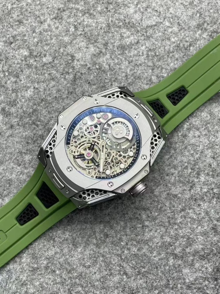 Men's Automatic Mechanical Watch 904L Stainless Steel 44mm-HB188