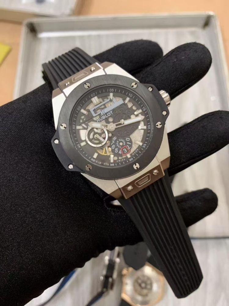 Men's Automatic Mechanical Watch 904L Stainless Steel 45mm-HB202