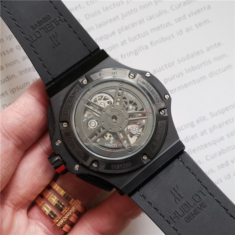 Men's Automatic Mechanical Watch 904L Stainless Steel 45mm-HB63
