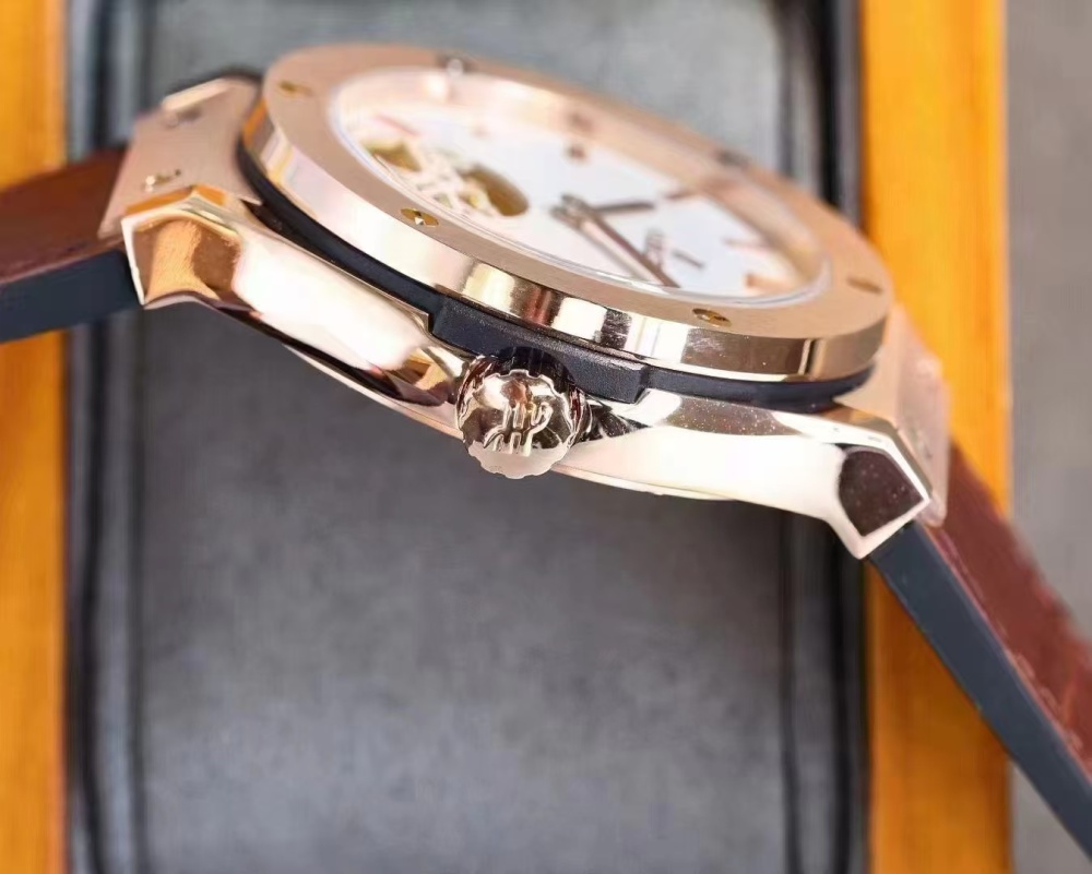 Men's Automatic Mechanical Watch 904L Stainless Steel 45mm-HB204