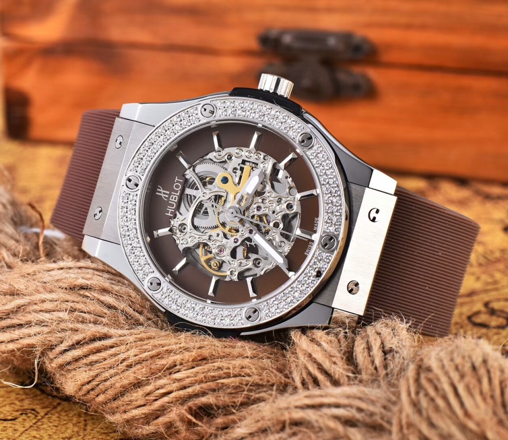 Men's Automatic Mechanical Watch 904L Stainless Steel 45mm-HB73