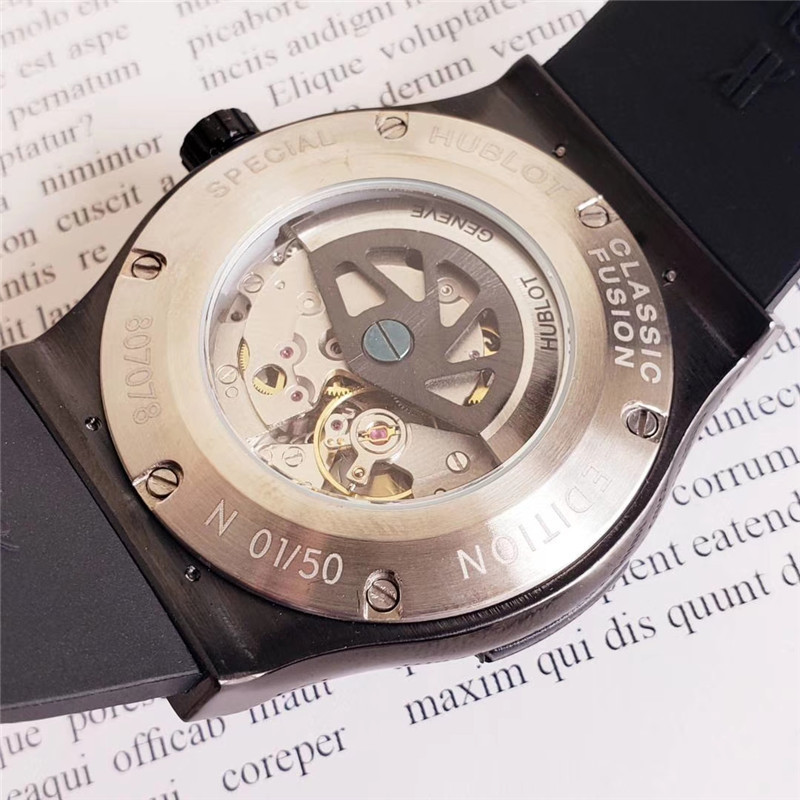 Men's Automatic Mechanical Watch 904L Stainless Steel 45mm-HB59