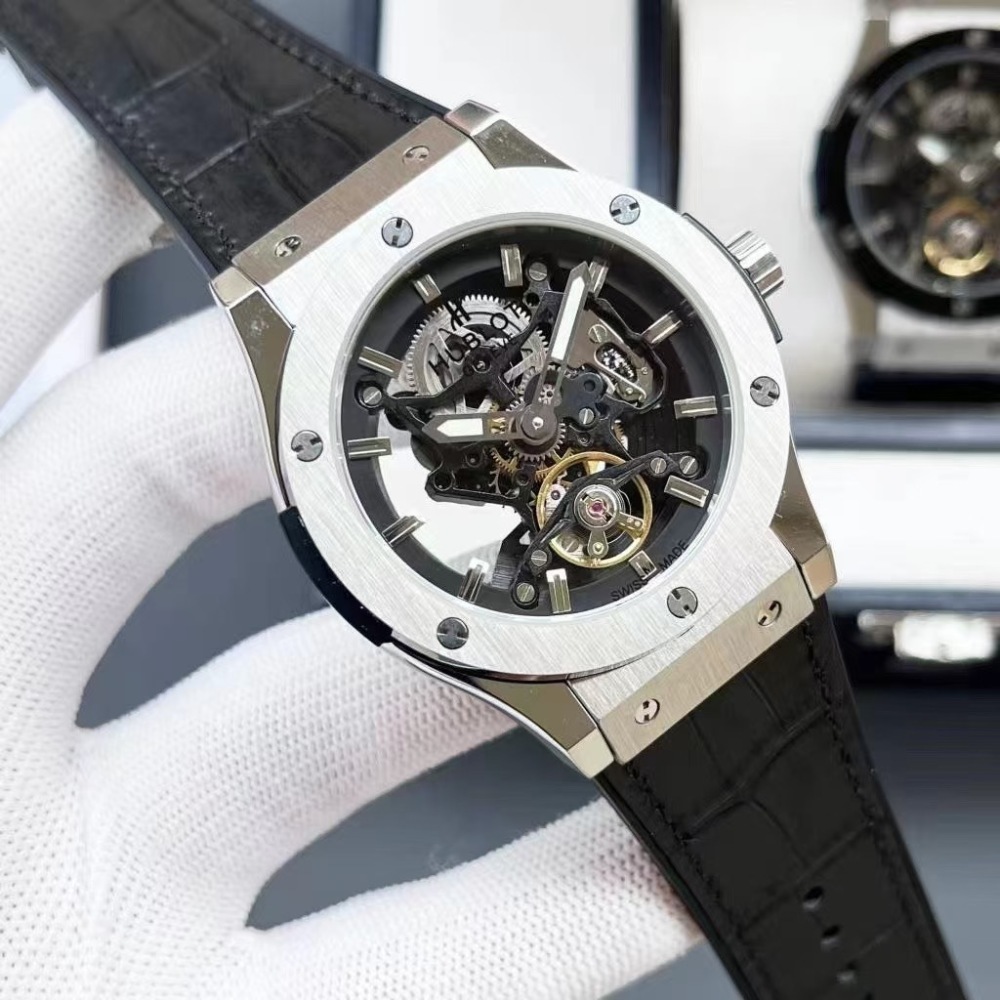 Men's Automatic Mechanical Watch 904L Stainless Steel 45mm-HB194