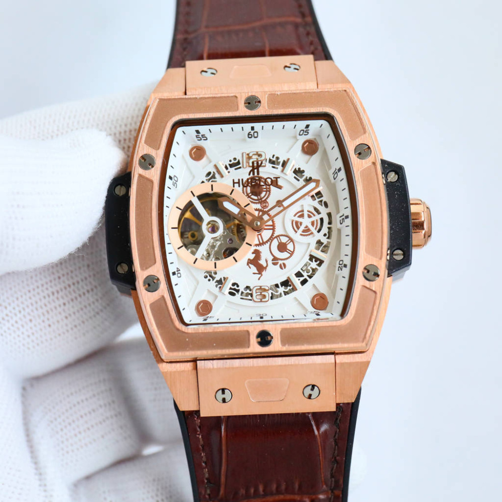 Men's Automatic Mechanical Watch 904L Stainless Steel 47x52mm-HB179