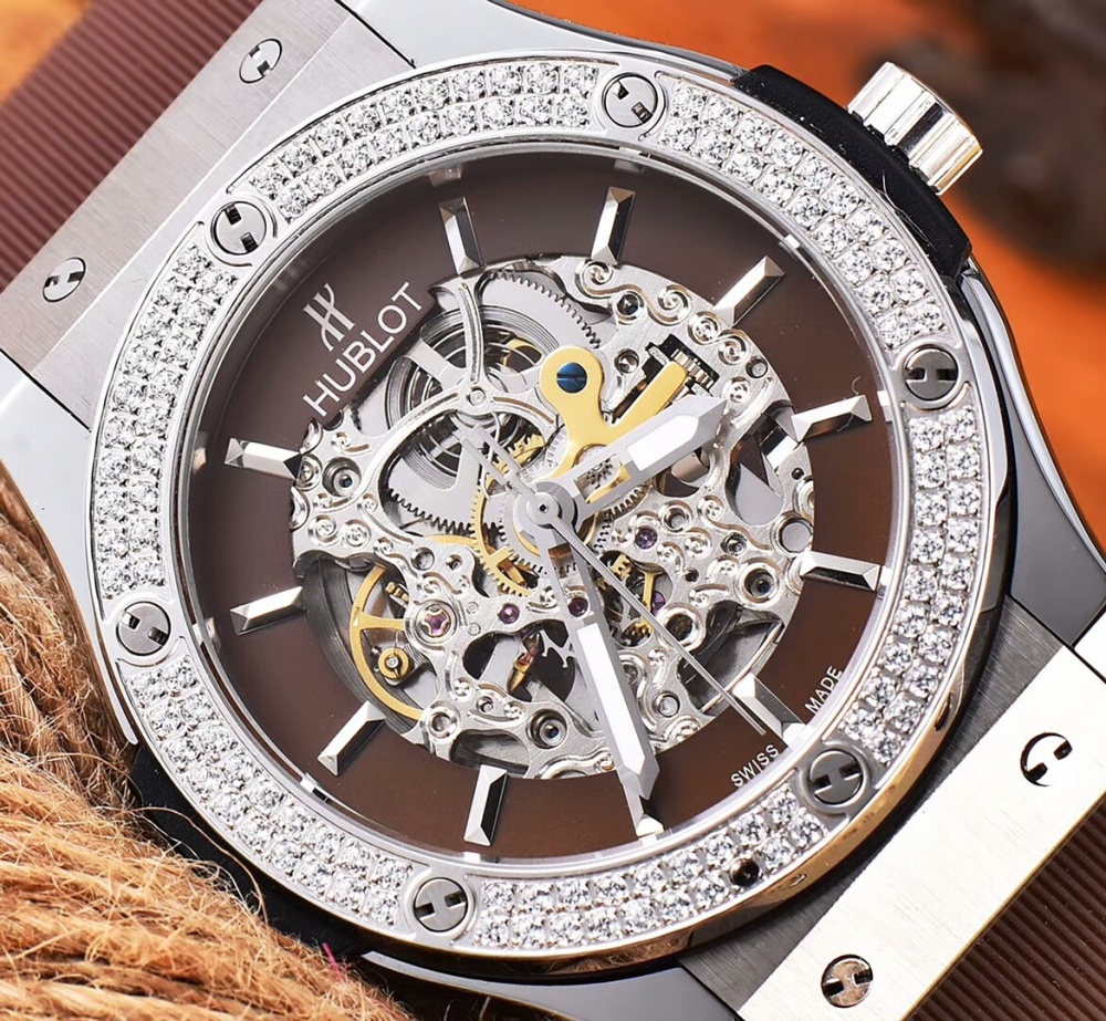 Men's Automatic Mechanical Watch 904L Stainless Steel 45mm-HB73