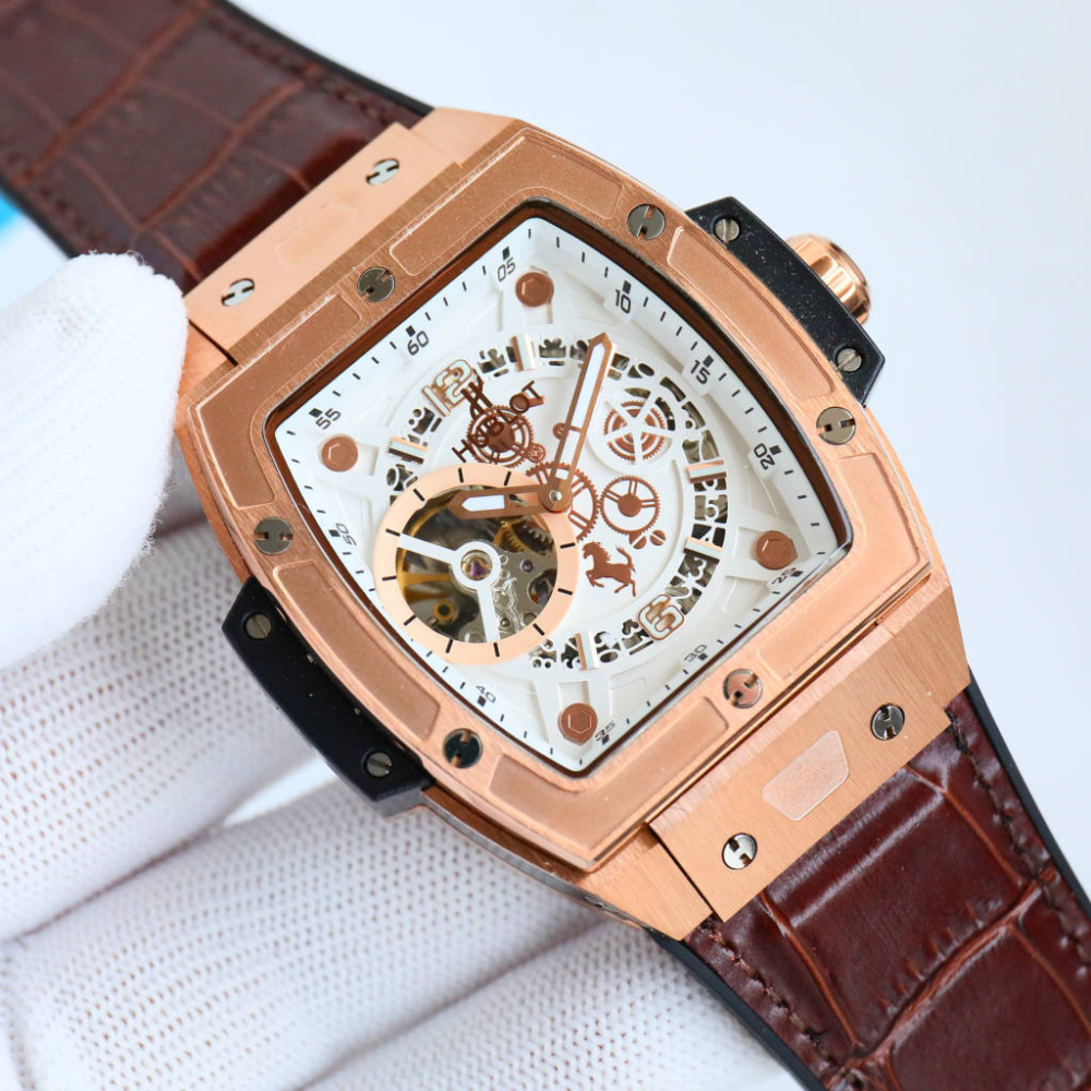 Men's Automatic Mechanical Watch 904L Stainless Steel 47x52mm-HB179