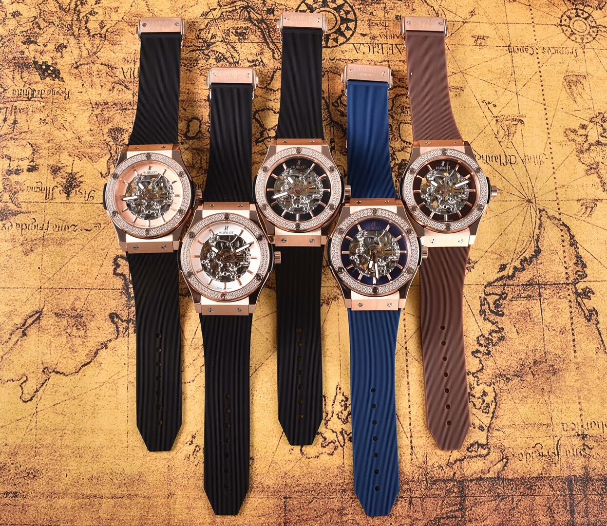 Men's Automatic Mechanical Watch 904L Stainless Steel 45mm-HB73