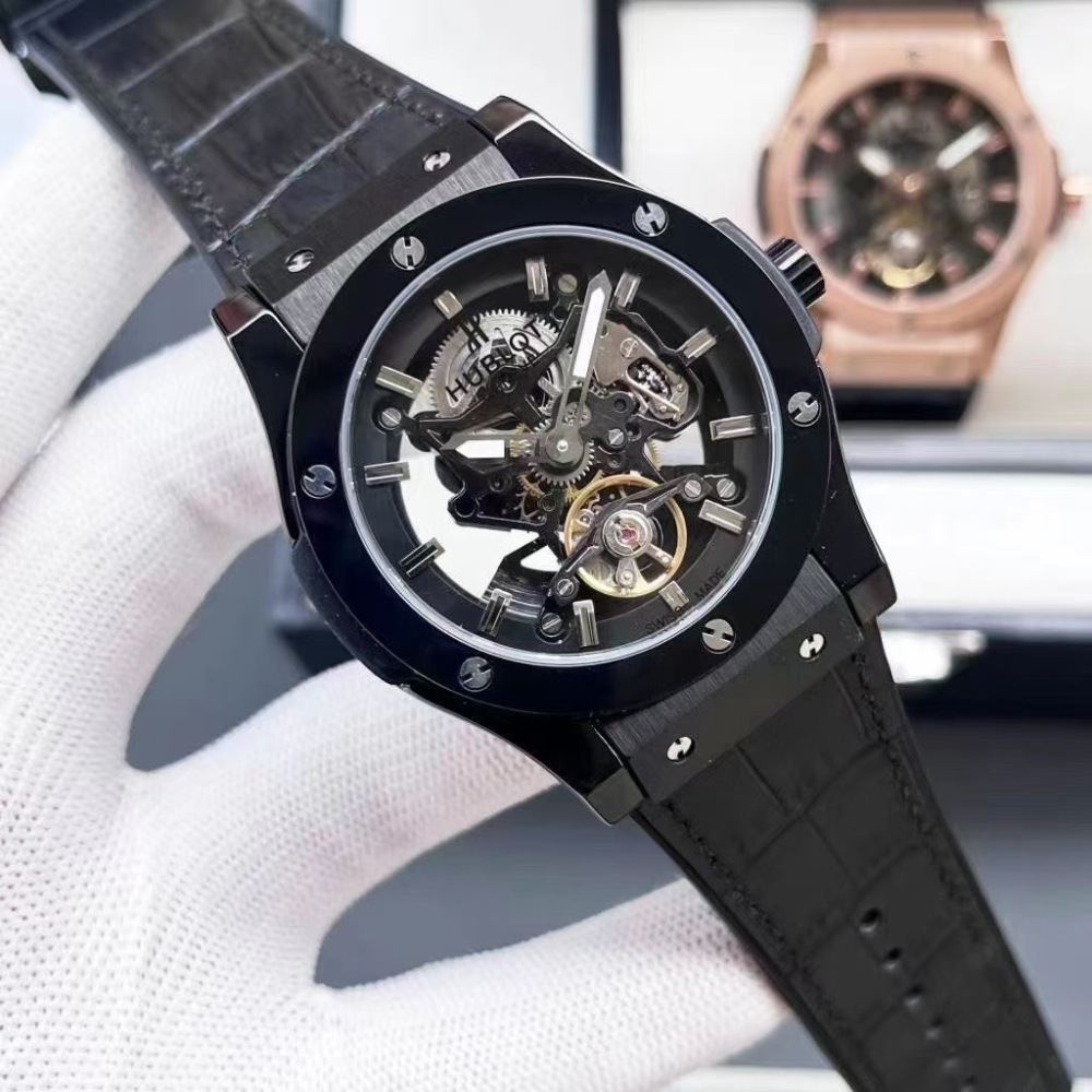 Men's Automatic Mechanical Watch 904L Stainless Steel 45mm-HB194