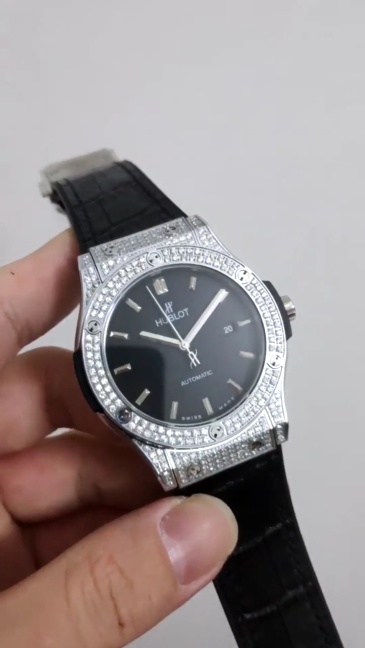 Men's Automatic Mechanical Watch 904L Stainless Steel 42mm-HB139