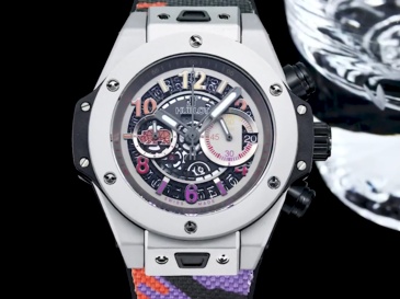 Men's Quartz Watch Chronograph 904L Stainless Steel 45mm-HB174