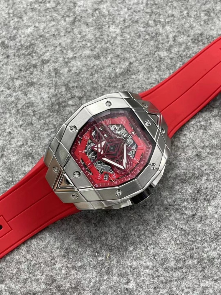 Men's Quartz Watch Chronograph 904L Stainless Steel 42mm-HB150