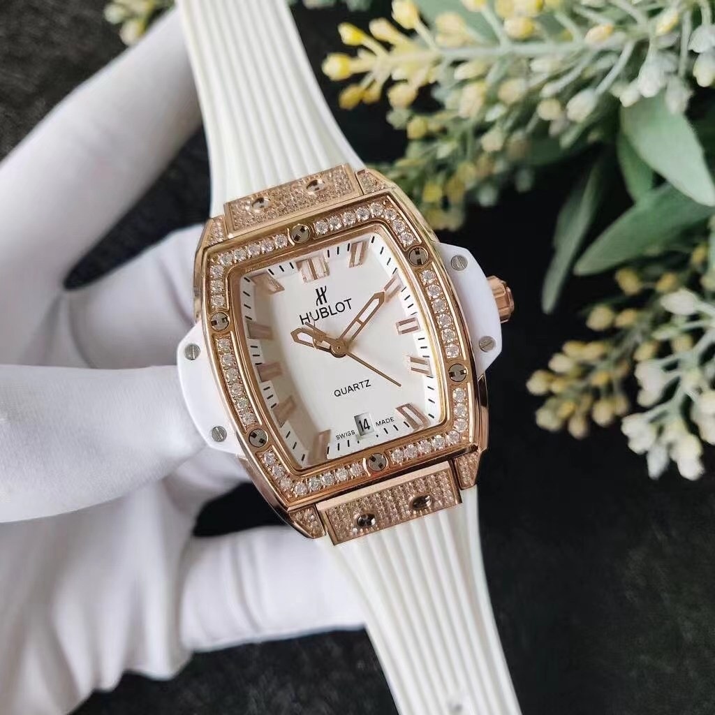 Women's  Quartz Watch Chronograph 904L Stainless Steel 36mm-HB109