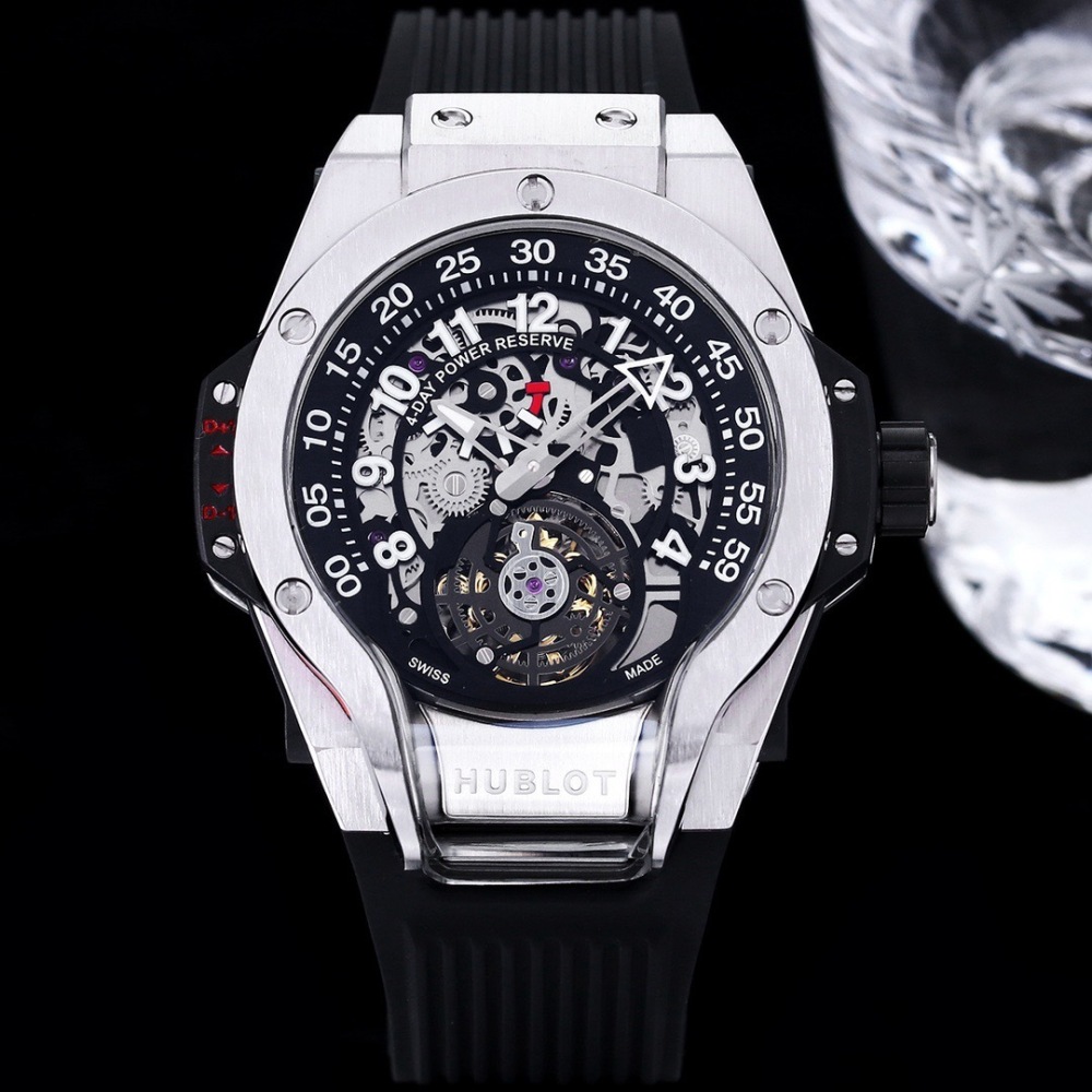 Men's Automatic Mechanical Watch 904L Stainless Steel 44mm-HB148