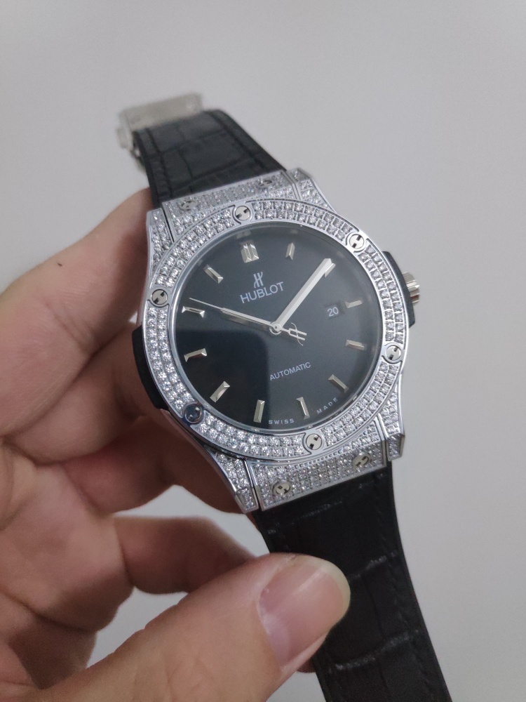 Men's Automatic Mechanical Watch 904L Stainless Steel 42mm-HB139