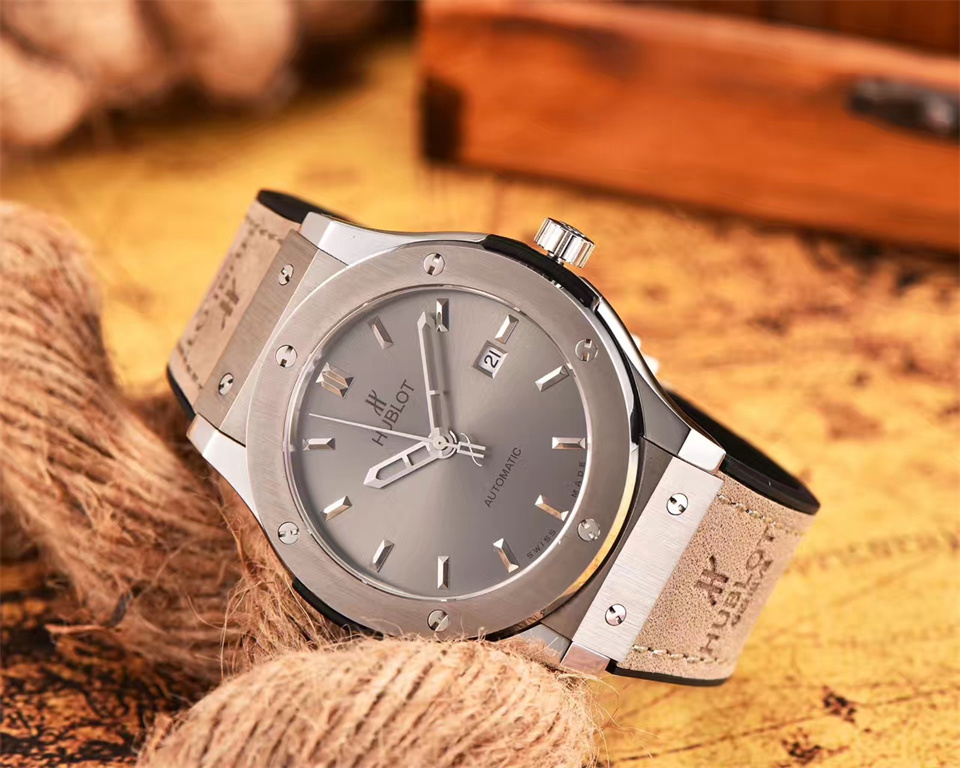 Men's Automatic Mechanical Watch 904L Stainless Steel 42mm-HB140