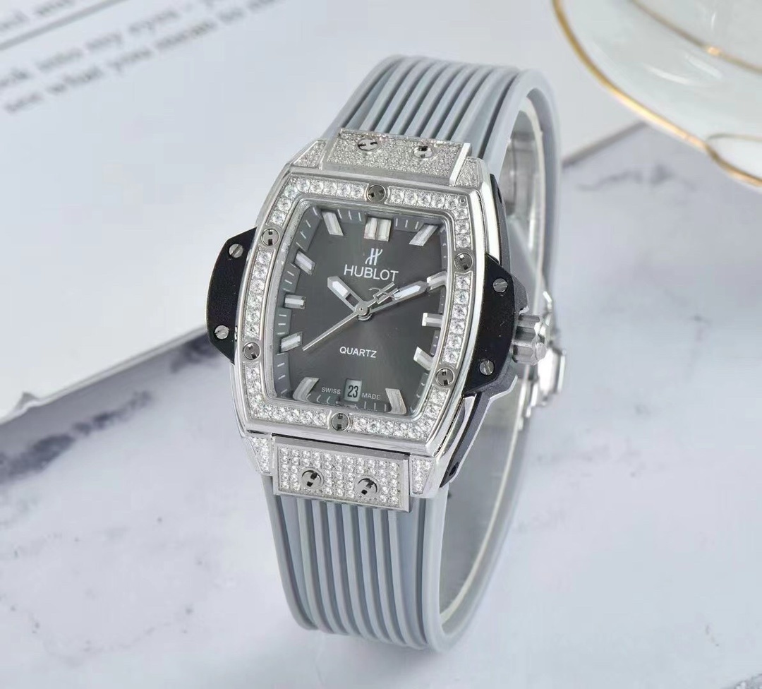 Women's  Quartz Watch Chronograph 904L Stainless Steel 36mm-HB109