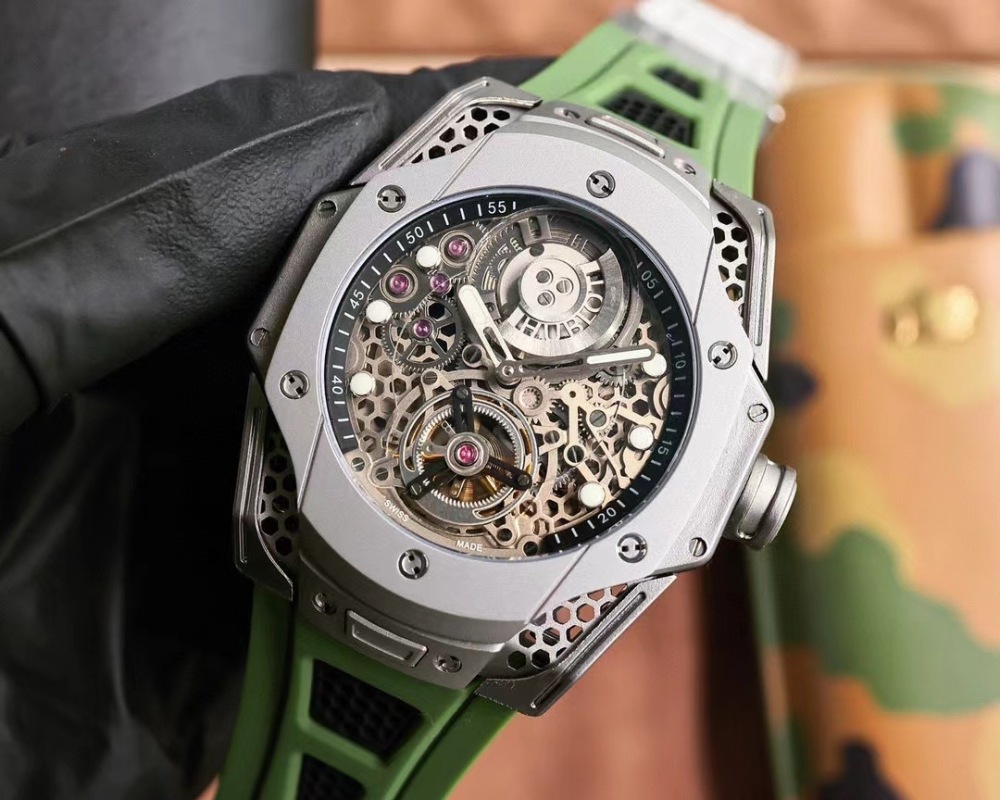 Men's Automatic Mechanical Watch 904L Stainless Steel 44mm-HB155