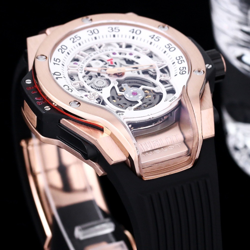 Men's Automatic Mechanical Watch 904L Stainless Steel 44mm-HB148
