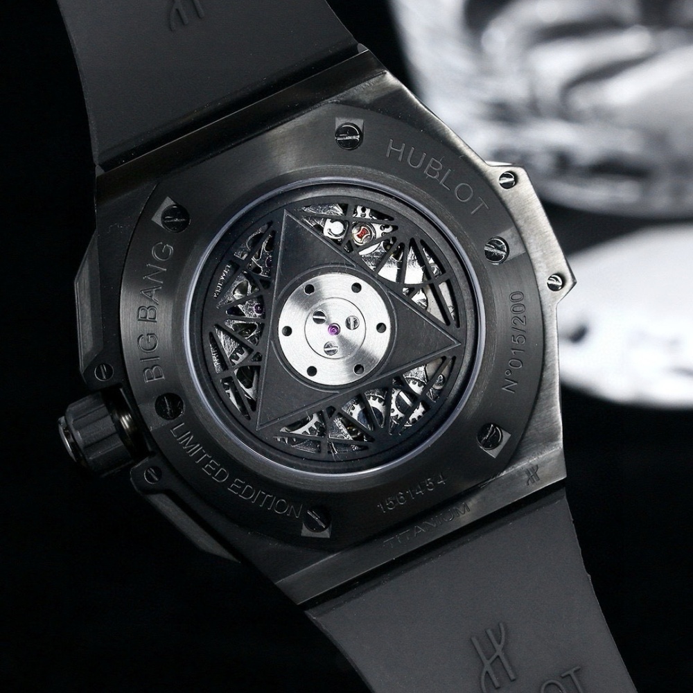 Men's Quartz Watch Chronograph 904L Stainless Steel 45mm-HB160