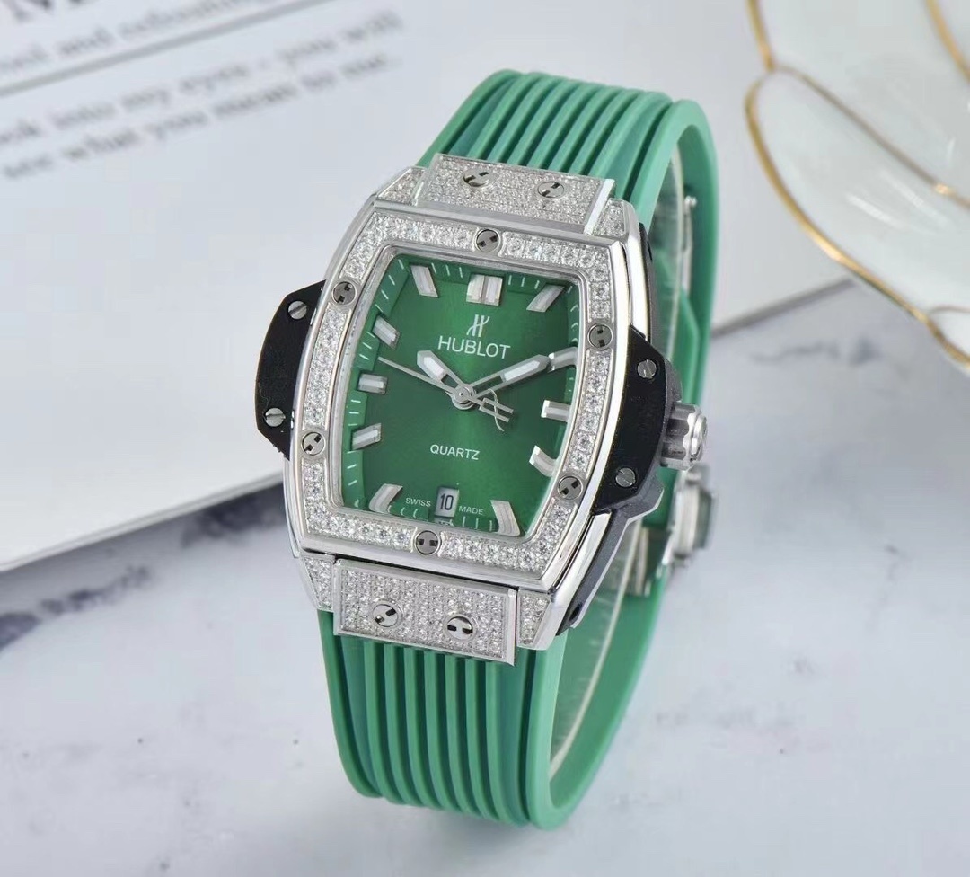 Women's  Quartz Watch Chronograph 904L Stainless Steel 36mm-HB109