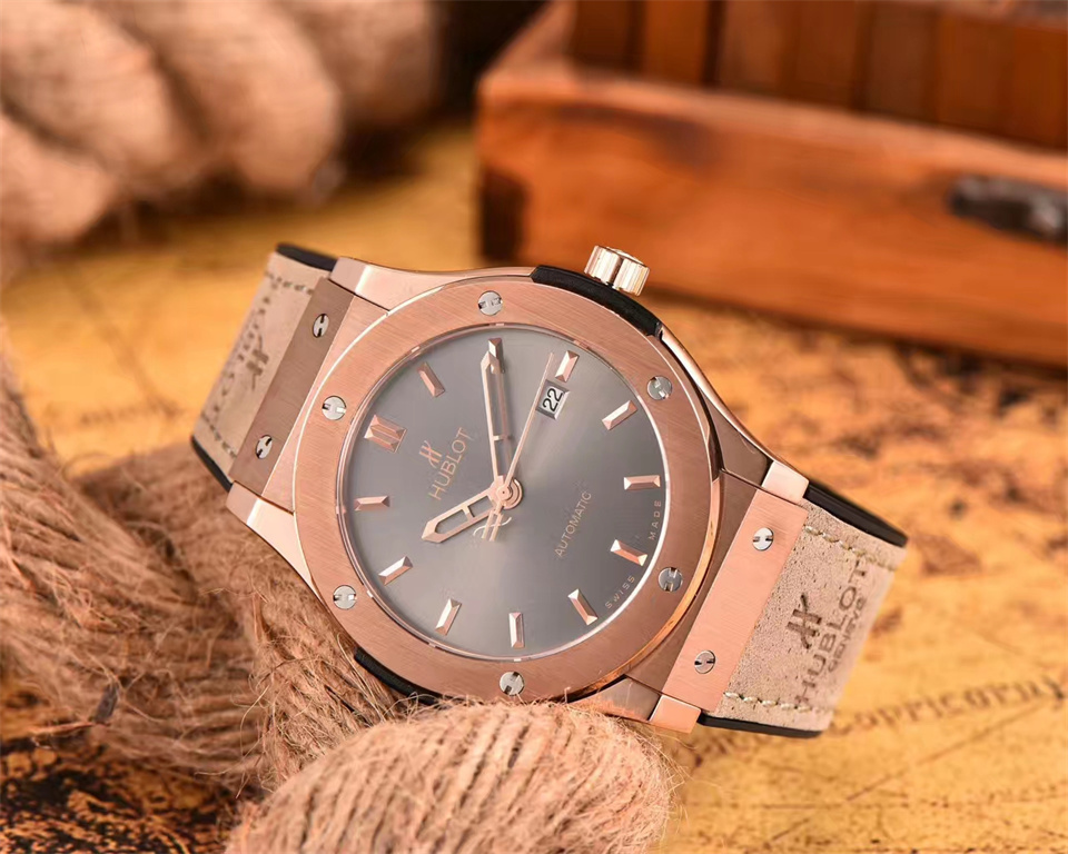 Men's Automatic Mechanical Watch 904L Stainless Steel 42mm-HB140