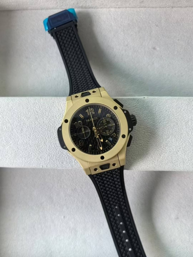Men's Quartz Watch Chronograph 904L Stainless Steel 45mm-HB193