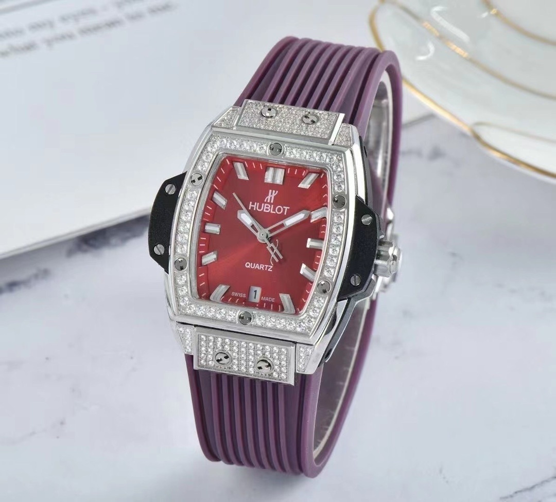 Women's  Quartz Watch Chronograph 904L Stainless Steel 36mm-HB109