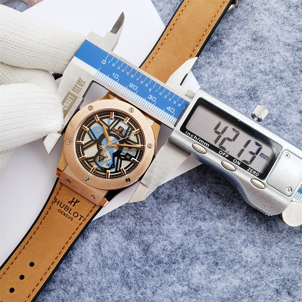 Men's Automatic Mechanical Watch 904L Stainless Steel 42mm-HB146