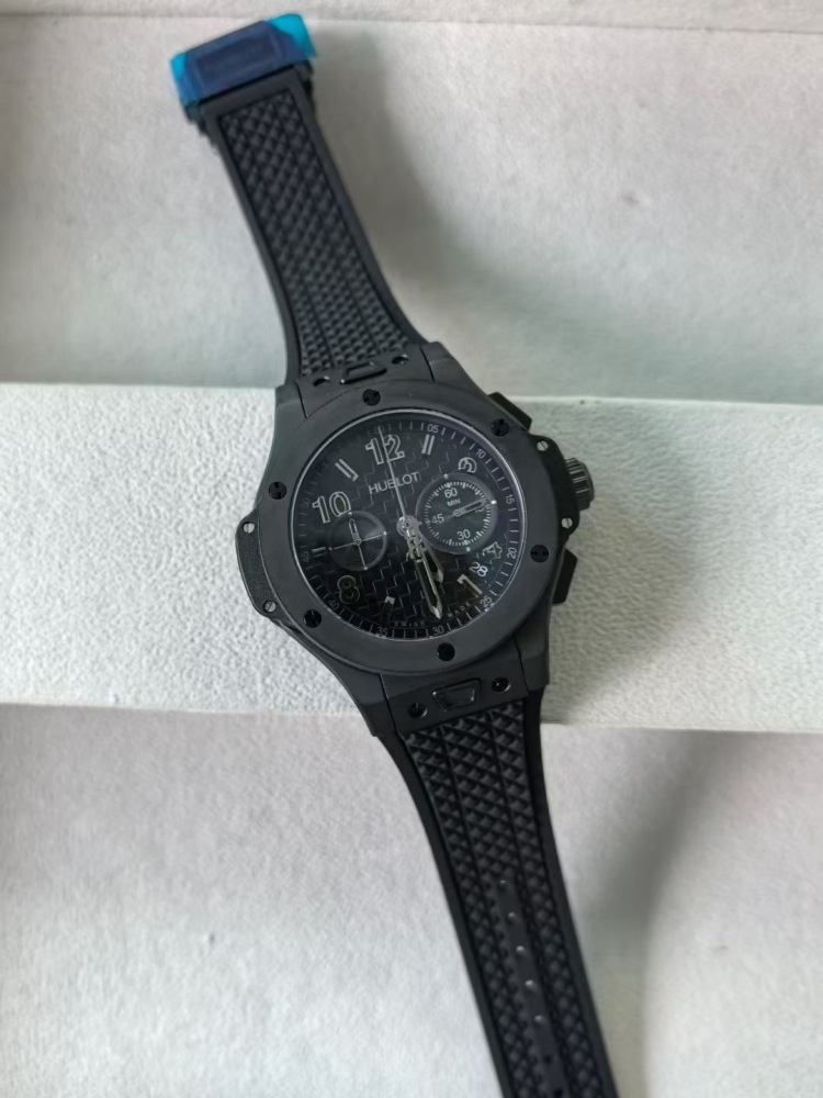 Men's Quartz Watch Chronograph 904L Stainless Steel 45mm-HB193