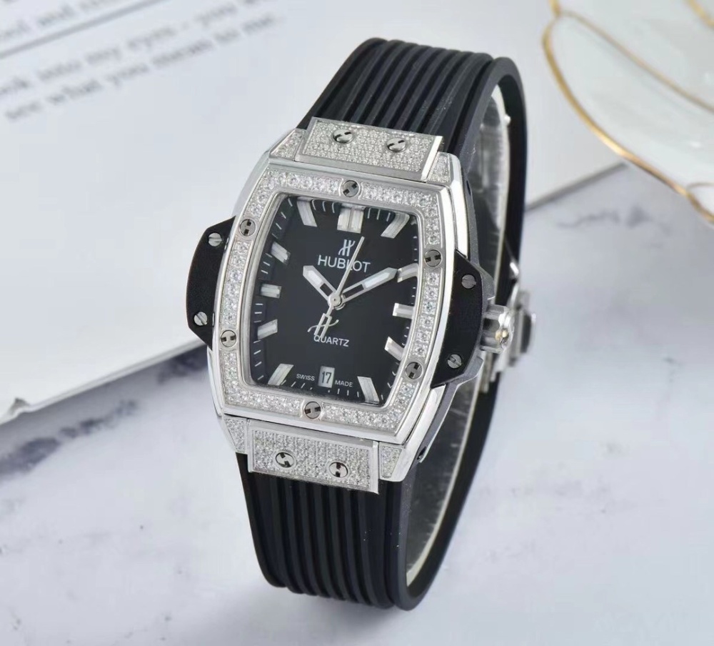 Women's  Quartz Watch Chronograph 904L Stainless Steel 36mm-HB109