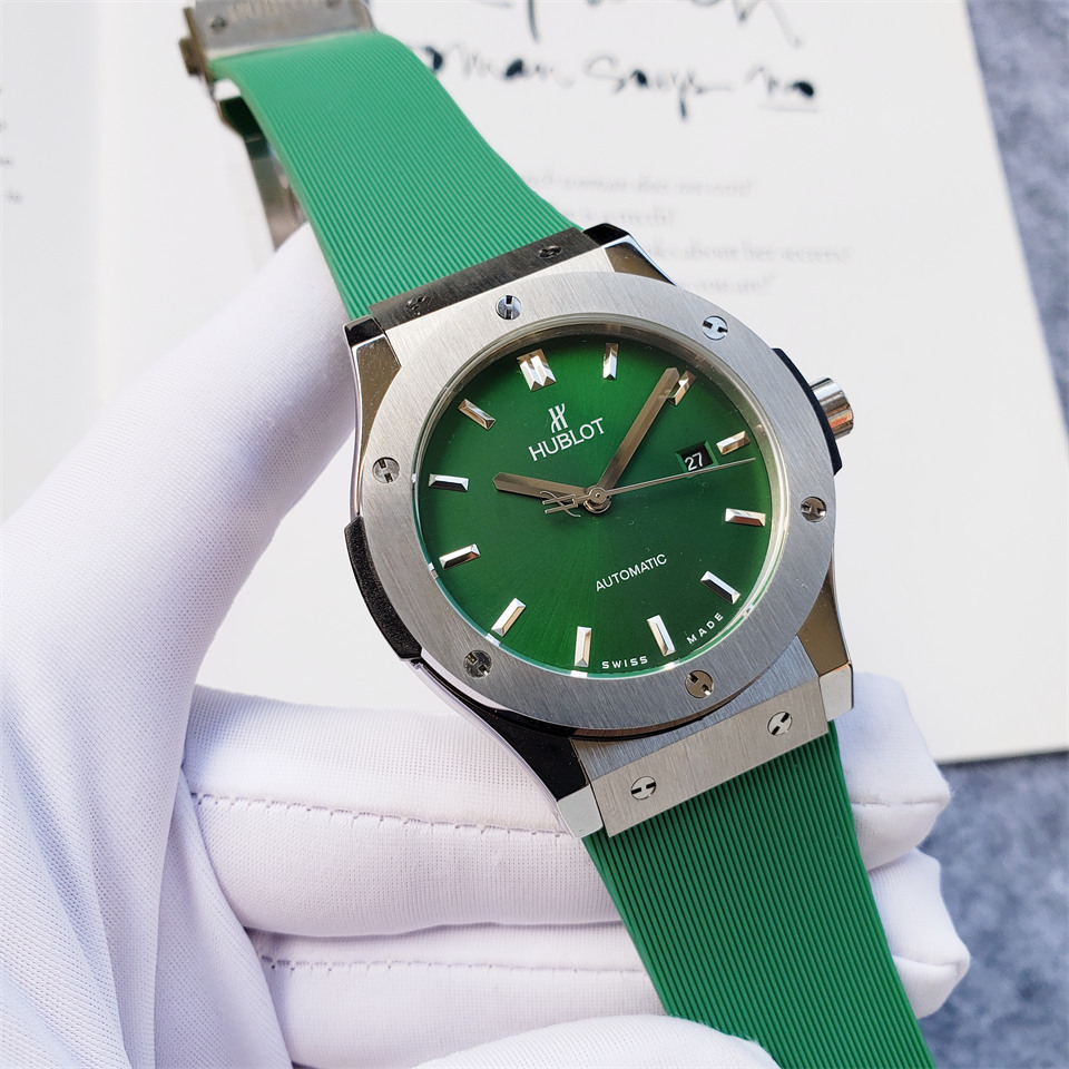 Men's Automatic Mechanical Watch 904L Stainless Steel 42mm-HB135