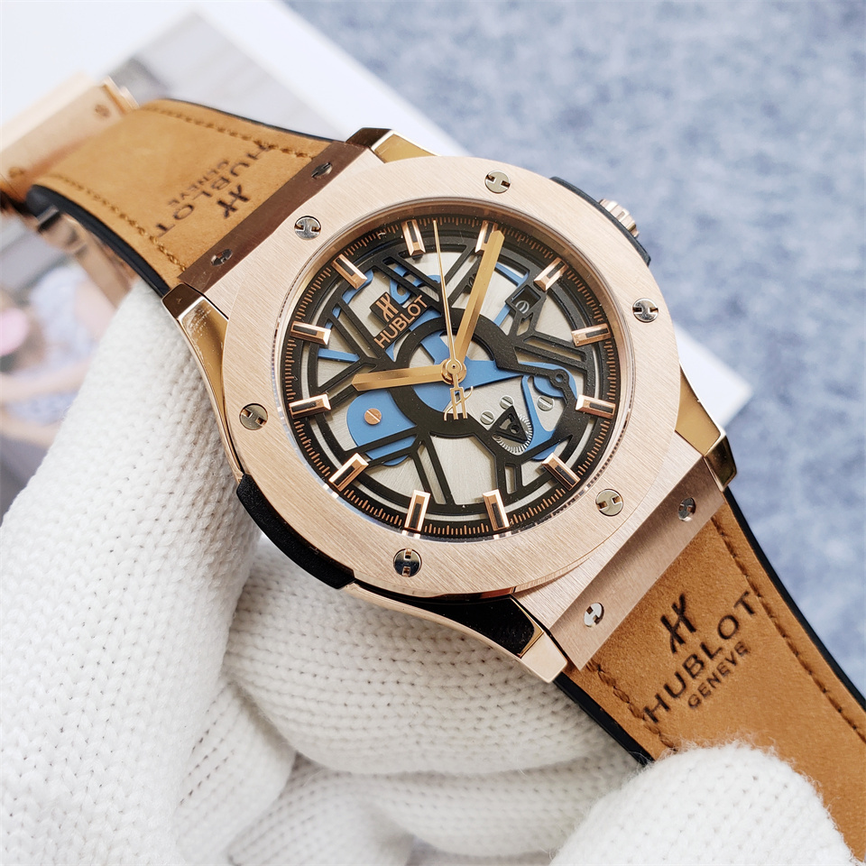 Men's Automatic Mechanical Watch 904L Stainless Steel 42mm-HB146