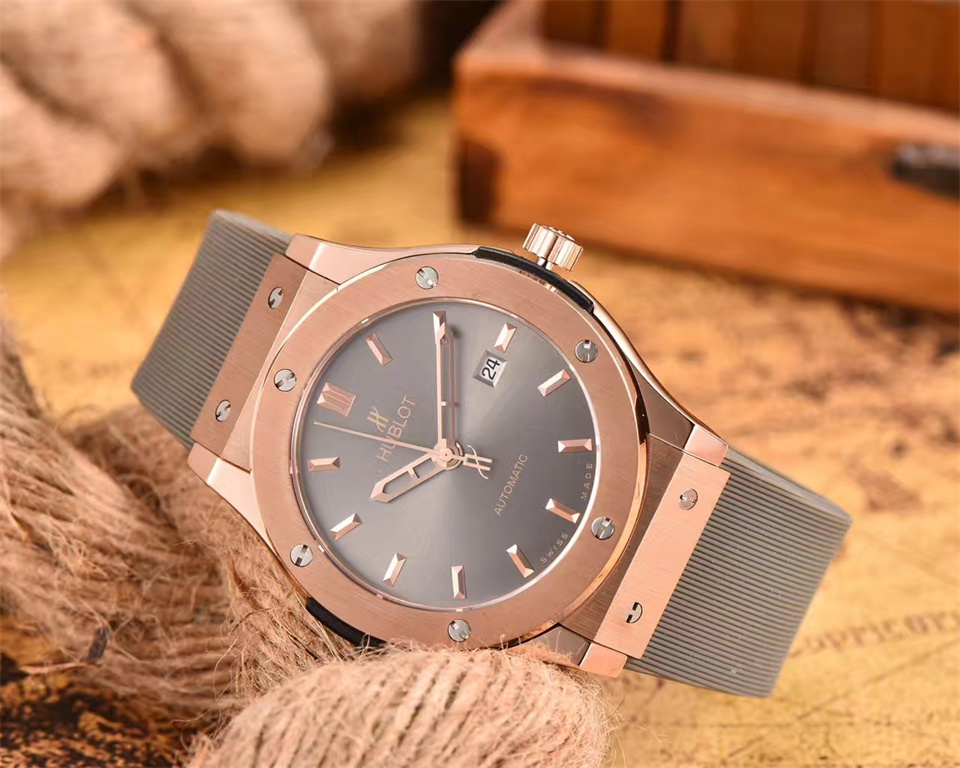 Men's Automatic Mechanical Watch 904L Stainless Steel 42mm-HB140