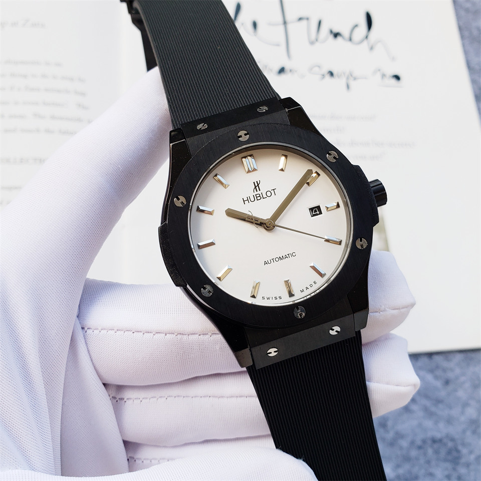 Men's Automatic Mechanical Watch 904L Stainless Steel 42mm-HB135