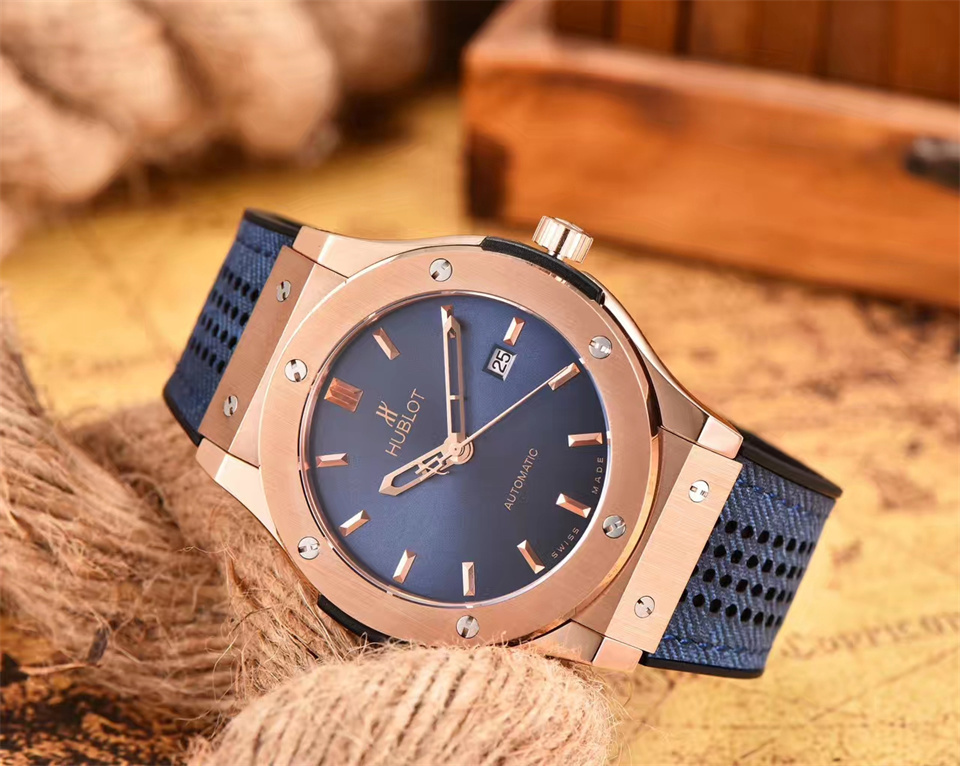 Men's Automatic Mechanical Watch 904L Stainless Steel 42mm-HB140