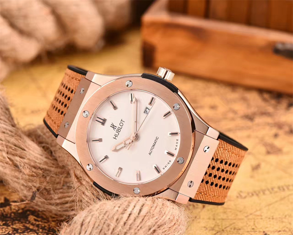 Men's Automatic Mechanical Watch 904L Stainless Steel 42mm-HB140