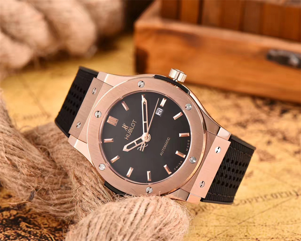 Men's Automatic Mechanical Watch 904L Stainless Steel 42mm-HB140