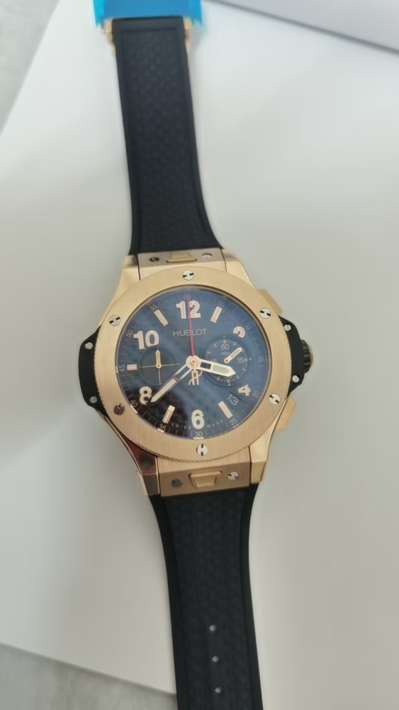 Men's Quartz Watch Chronograph 904L Stainless Steel 45mm-HB193