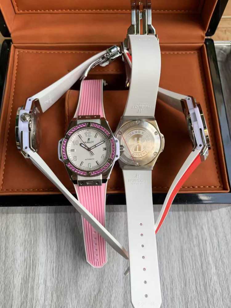 Women's  Quartz Watch Chronograph 904L Stainless Steel 38mm-HB185