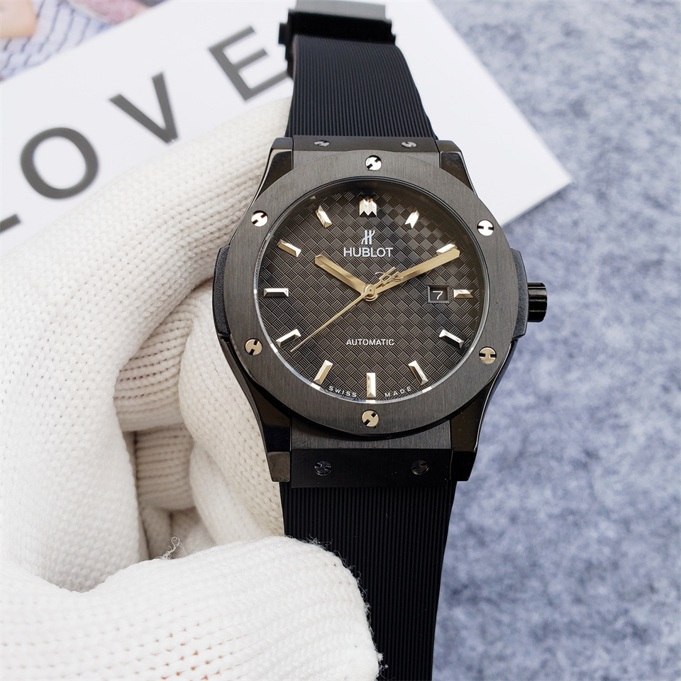 Men's Automatic Mechanical Watch 904L Stainless Steel 42mm-HB145