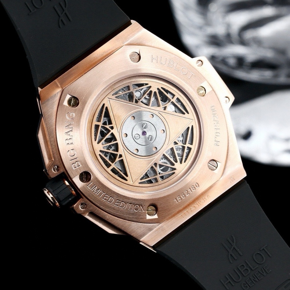 Men's Quartz Watch Chronograph 904L Stainless Steel 45mm-HB160