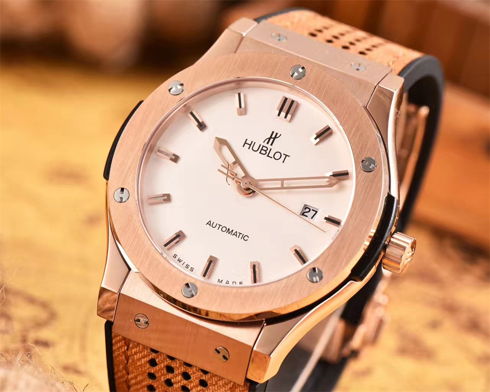 Men's Automatic Mechanical Watch 904L Stainless Steel 42mm-HB140