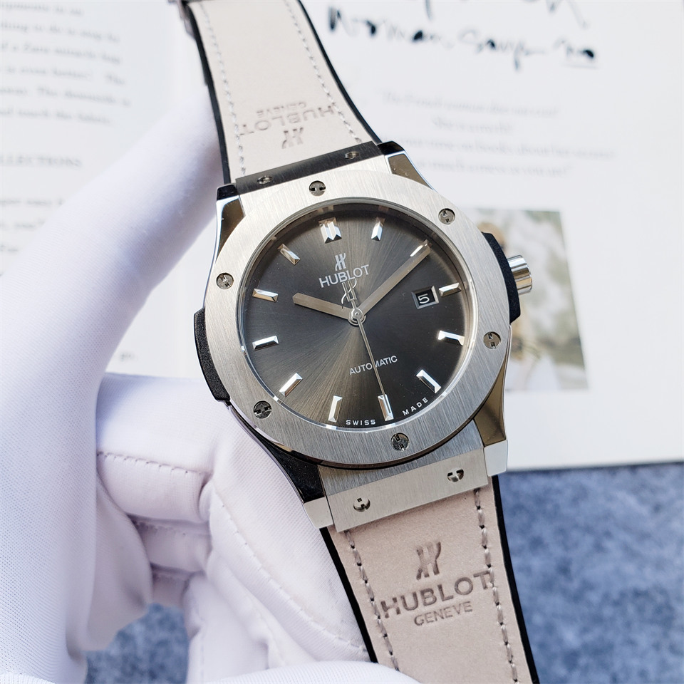 Men's Automatic Mechanical Watch 904L Stainless Steel 42mm-HB135