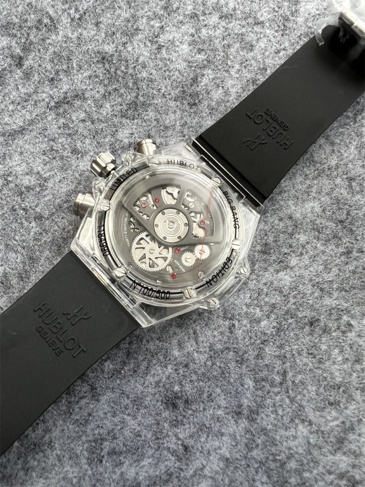 Men's Quartz Watch Chronograph 904L Stainless Steel 42mm-HB170