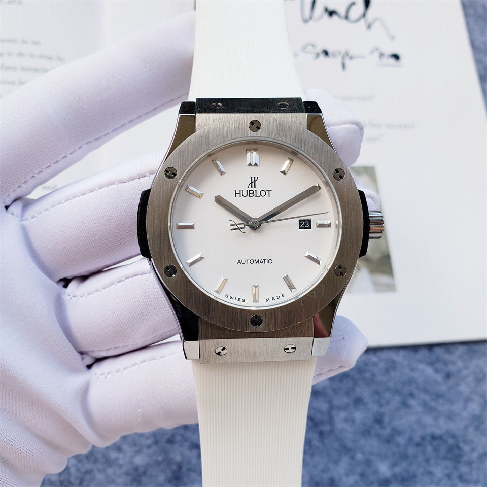 Men's Automatic Mechanical Watch 904L Stainless Steel 42mm-HB135