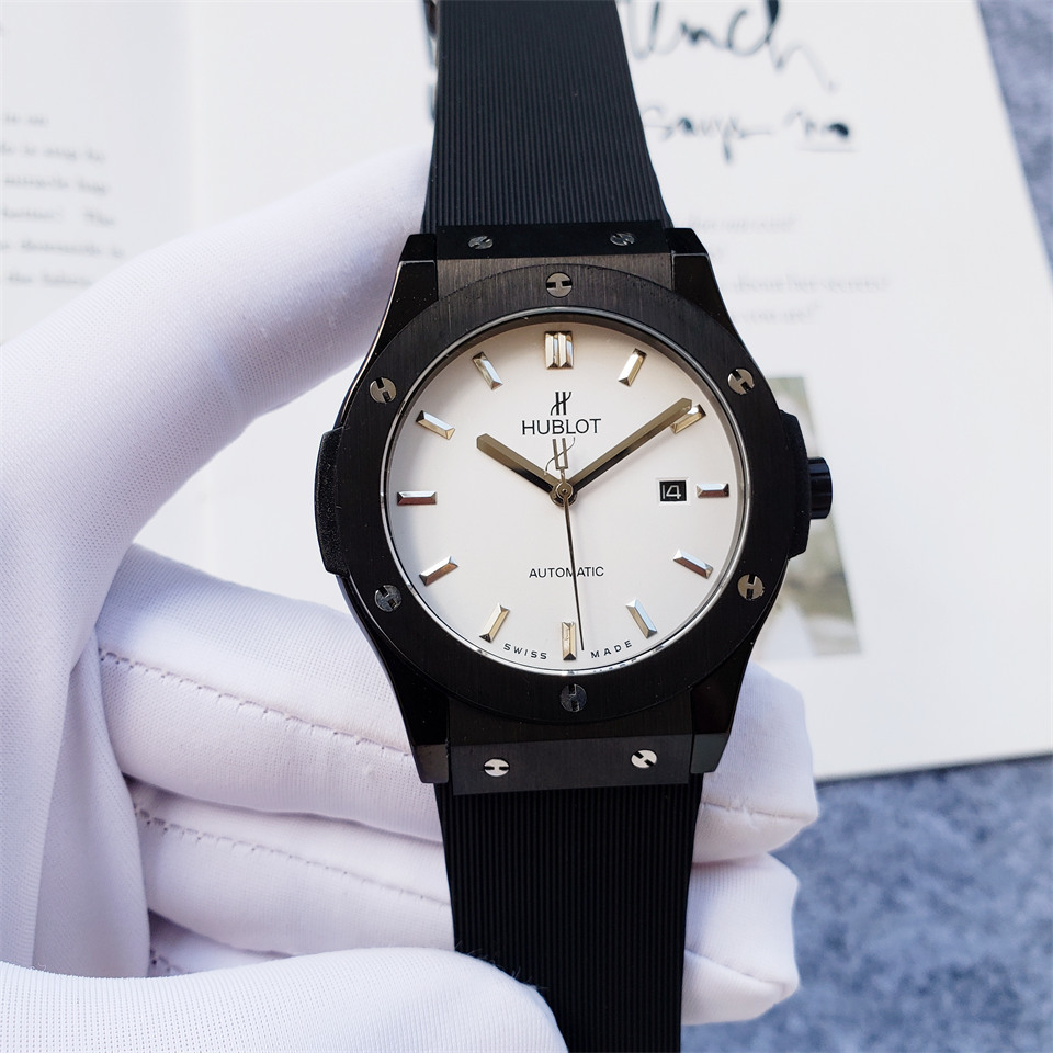 Men's Automatic Mechanical Watch 904L Stainless Steel 42mm-HB135