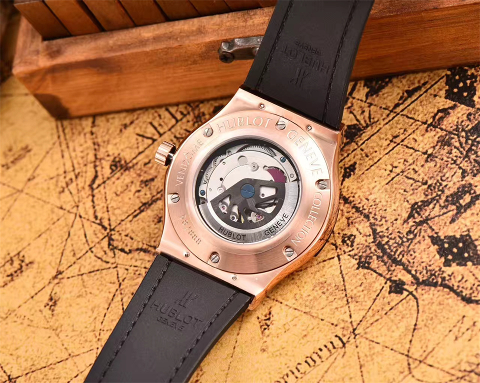 Men's Automatic Mechanical Watch 904L Stainless Steel 42mm-HB140